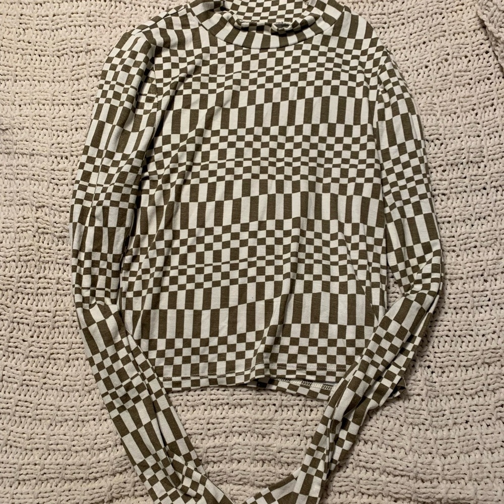 pacsun mockneck long sleeve